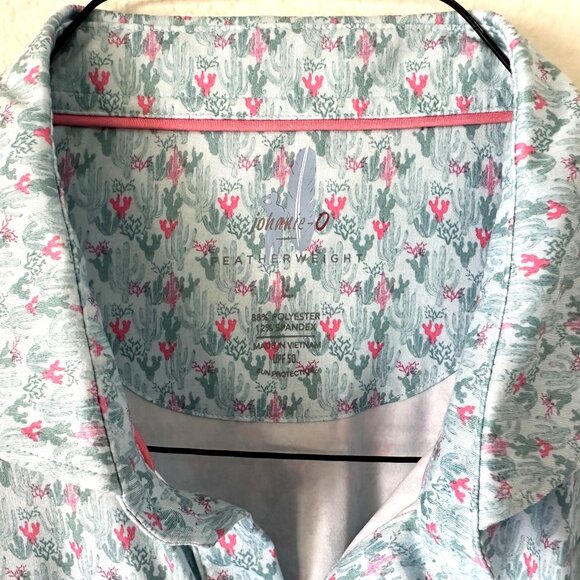 Johnnie-O - Men's Performance Jersey Polo - Size Large - Picture 4 of 5